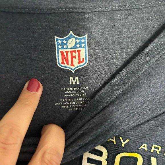 Denver Broncos Super Bowl 50 Shirt NFL - EUC - M - Picture 2 of 3